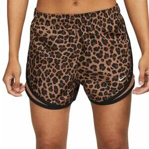 Nike Women's Dri-FIT Tempo Leopard Print Running Shorts